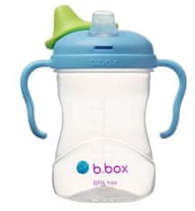 b.box otroška steklenička, s pitnikom, 4 m+, modra