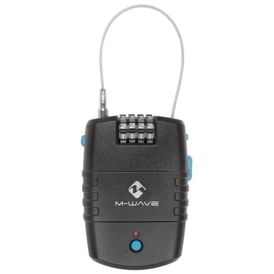 M-Wave alarmno-kabelska ključavnica koda 2x600mm