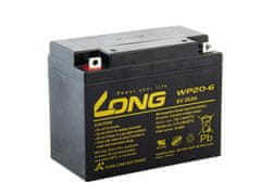 Long Dolga 6V 20Ah svinčena baterija F3 (WP20-6)