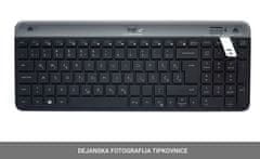 Logitech MK470 brezžični namizni komplet, grafitni