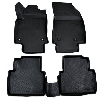 SCOUTT Gumijaste preproge z dvignjenim robom za Opel Crossland X 2017-2024