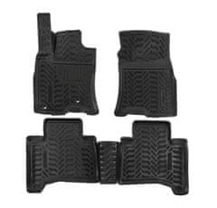 SCOUTT Gumijaste preproge z dvignjenim robom za Toyota Land Cruiser J120 2003-2009 / Prado 2002-2012
