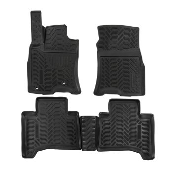 SCOUTT Gumijaste preproge z dvignjenim robom za Toyota Land Cruiser J120 2003-2009 / Prado 2002-2012