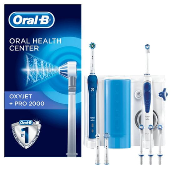 Oral-B električna zobna ščetka in prha Oxyjet+Pro2 - Odprta embalaža