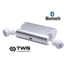 PM1080W Bluetooth True Wireless slušalke, bele
