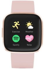 Fitbit Versa 2 pametna ura, NFC, roza