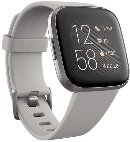 Fitbit Versa 2 pametna ura, NFC, siva