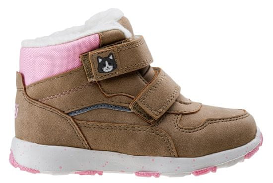 Bejo Eladio Kids G dekliški čevlji beige/pink/reflective