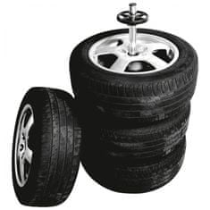 CarPoint nosilec za pnevmatike, zložljiv, s pokrivalom (54027)