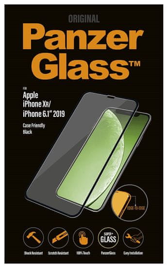 PanzerGlass Privacy Pro zaščitno steklo za iPhone Xr/11, Edge-to-Edge, črno