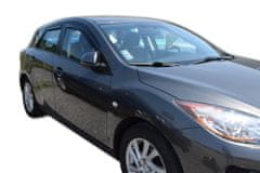 HEKO Okenski deflektorji za Mazda 3 II 4D SEDAN 2009-2012 4 kosa Spredaj + Zadnja stran