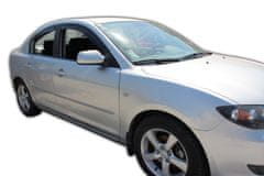 HEKO Okenski deflektorji za Mazda 3 I 4D SEDAN 2003-2008 4 kosa Spredaj + Zadnja stran