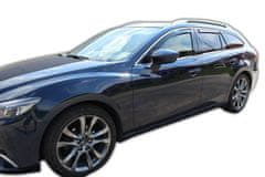 HEKO Okenski deflektorji za Mazda 6 III GJ 5D KOMBI 2013-teraz 4 kosa Spredaj + Zadnja stran