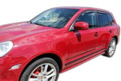 HEKO Okenski deflektorji za Porsche Cayenne I 5D 2002-2010 4 kosa Spredaj + Zadnja stran