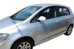 HEKO Okenski deflektorji za Volkswagen Golf Plus 5D 2005-2015 4 kosa Spredaj + Zadnja stran