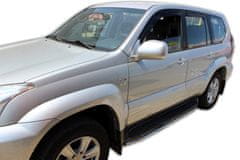 HEKO Okenski deflektorji za Toyota Land Cruiser 120 5D 2003-2008 4 kosa Spredaj + Zadnja stran