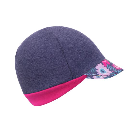 Unuo Street dekliška kapa s šiltom, cvetličen vzorec