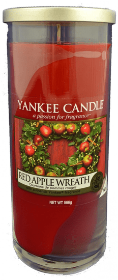 Yankee Candle Red Apple Wreath velika dišeča svečka, 566 g