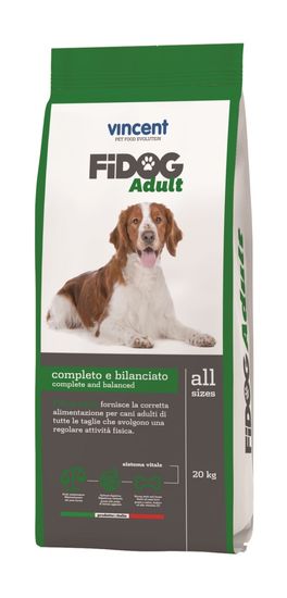 Vincent Fidog Adult suha hrana za odrasle pse, 20 kg