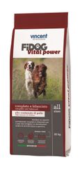 Vincent Fidog Vital Power suha hrana za aktivne odrasle pse, 20 kg