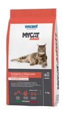 Vincent Mycat Adult suha hrana za odrasle mačke, 4 kg