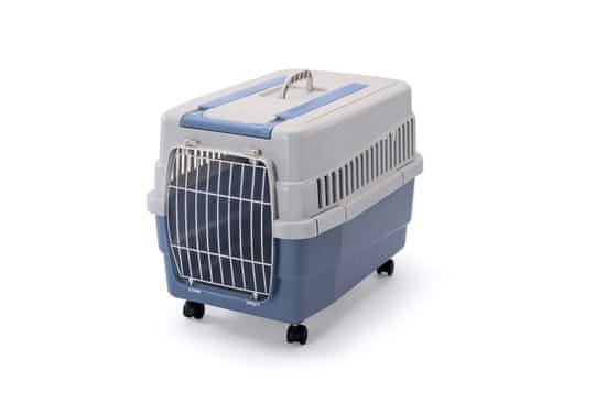 IMAC transporter za pse in mačke na koleščkih, plastičen