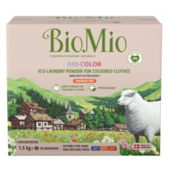 BioMio Color Eco Bio prašek za barvno perilo, 1500 g