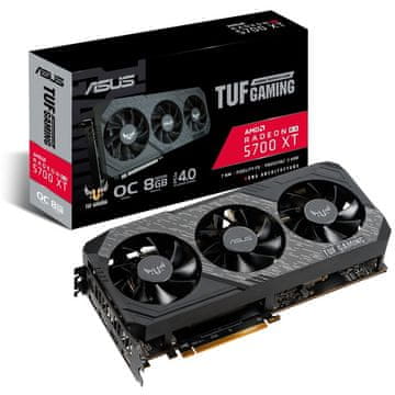 ASUS TUF Gaming X3 OC Radeon RX 5700 XT, 8 GB GDDR6 grafična kartica