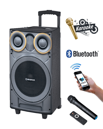 Manta SPK5003 GHUL karaoke zvočni sistem - Odprta embalaža1