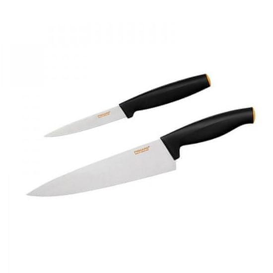 Fiskars FF kuharski set nožev 2 v 1, kuharski nož in nož za lupljenje