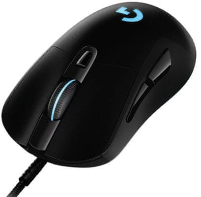 Logitech G403 Hero Gaming Mouse (910-005632) žična povezljivost 16.000 DPI programabilnih gumbov Nov senzor, ergonomsko vgrajen pomnilnik