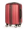 Scandinavia potovalni kovček, 40L, rdeča