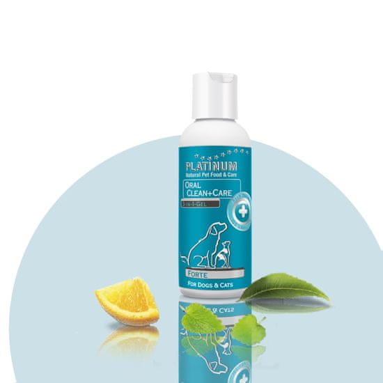 Platinum sredstvo za čiščenje zob psov Oral Clean & Care Gel Forte, 120 ml