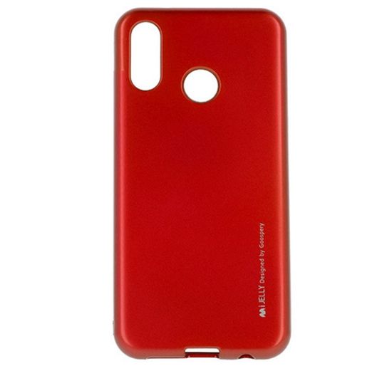 Goospery i-Jelly Metal ovitek za Huawei P Smart Z / Y9 Prime 2019, silikonski, rdeč