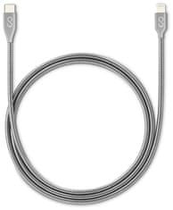 EPICO Metal USB-C to Lightning Cable, 1,2 m 9915141900003, srebrn