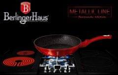 Berlingerhaus Ponev z marmornato površino 20 cm Burgundija Metallic Line BH-1251