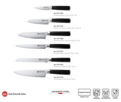 CS Solingen Nož Santoku Damascene iz nerjavečega jekla 18 cm KONSTANZ CS-071288