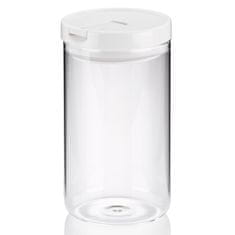 Kela Steklena škatla za živila Kela KL-12106 ARIK steklo, bela V 19cm / Š 10,5cm / 1,2