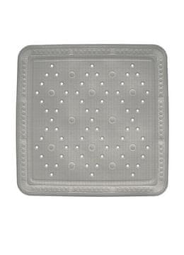 Kela Podloga za prhanje Kela KL-22368 Podloga za prhanje KRETA PVC siva 55x55cm