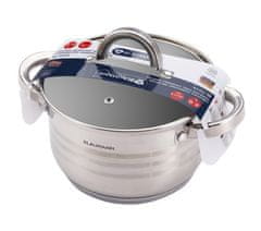 Blaumann Pekač iz nerjavečega jekla s pokrovom 16 cm Gourmet Line BL-1018