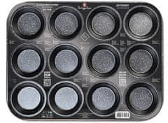 Berlingerhaus Pekač za mafine brez prijema 12 kosov Black Rose Collection BH-1436