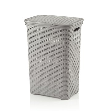 Kela Koš za Kela KL-23411 BRASILIA PP plastika, svetlo siva D 43,5cm x Š 33,5cm x V 60cm / 60 perilo