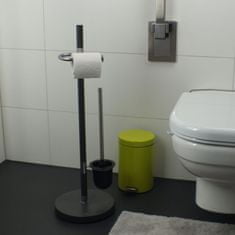 Kela WC komplet SINERIO kovinski antracit d. 25cm x v. 76,5cm KL-22231
