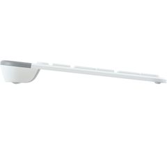Logitech MK470 brezžični namizni komplet, beli