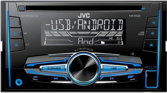 JVC avtoradio KWR520