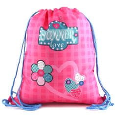 Target Ciljna športna torba, Poletna ljubezen, barva roza