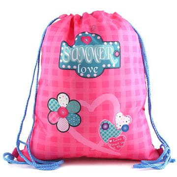 Target Ciljna športna torba, Poletna ljubezen, barva roza