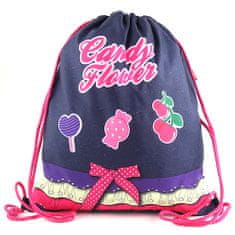 Target Ciljna športna torba, Candy Flower - izjemna športna torba, vijolične barve