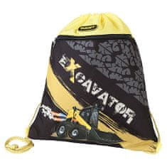 Target Ciljna športna torba, Bager, rumeno-črn