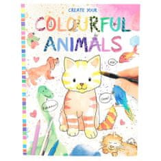 Create Your Ustvari svojo barvno knjigo, Barvite živali
